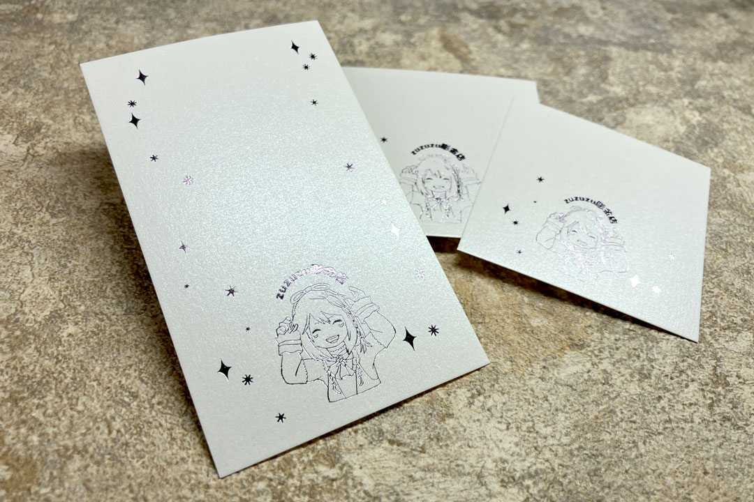 製作事例 No.31 箔押し名刺印刷のイメージ画像2